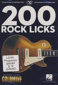 Hal Leonard - 200 Rock Licks