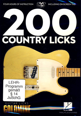 Hal Leonard - 200 Country Licks