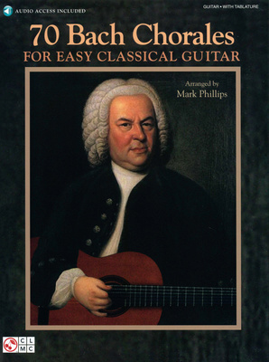 Cherry Lane Music Company - 70 Bach Chorales Easy Guitar