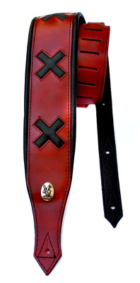 Minotaur - Coat of Arms Vintage Red Strap