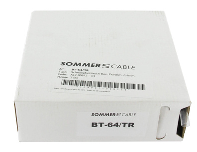 Sommer Cable - Shrinktube Box 6,4mm Clear