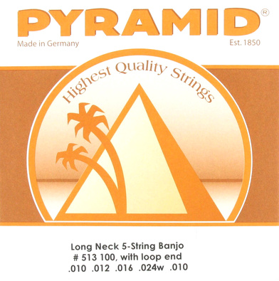 Pyramid - Long Neck 5-string Banjo Set