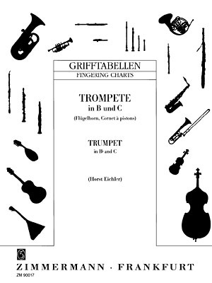 Zimmermann Verlag - Grifftabelle Trompete