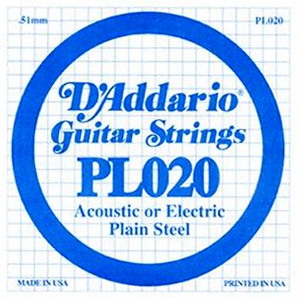 Daddario - PL020 Single String