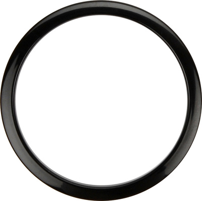 Bass Drum O's - '6'' Black round HBL6'