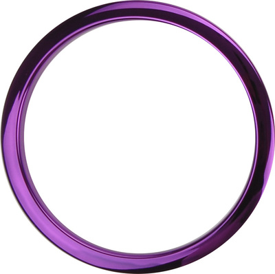 Bass Drum O's - '6'' Purple Chrome round HCP6'
