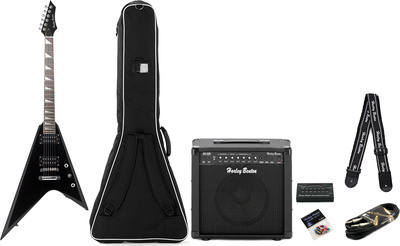 Harley Benton - R-10 BK Rock Series Bundle 2