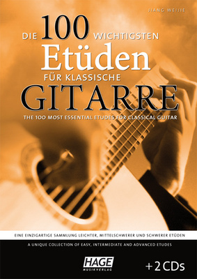 Hage Musikverlag - 100 Etudes Classical Guitar