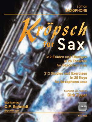 C.F. Schmidt Musikverlag - KrÃ¶psch For Sax