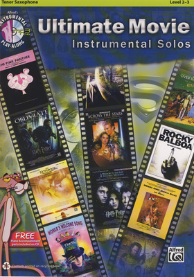 Alfred Music Publishing - Ultimate Movie Solos T-Sax