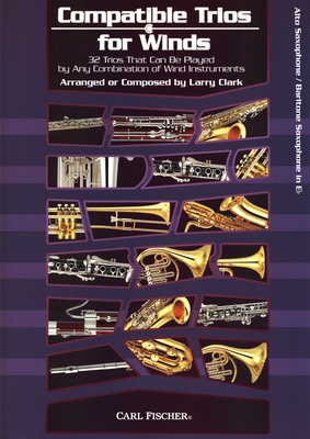 Carl Fischer - Compatible Trios Altsax