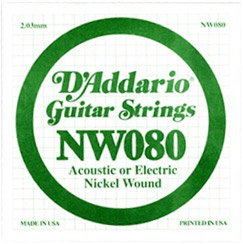 Daddario - NW080 Single String