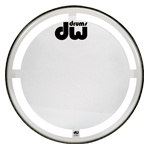 DW - '23'' Bass Drum Batter Head C/C'