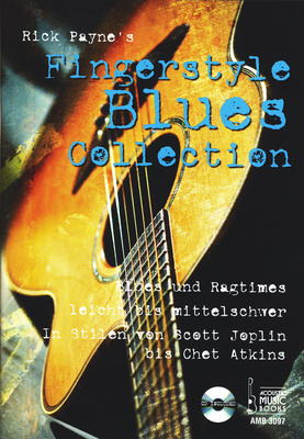 Acoustic Music Books - Fingerstyle Blues Collection Acoustic Music Books - Fingerstyle Blues Collection