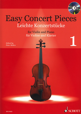 Schott - Easy Concert Pieces Violin 1