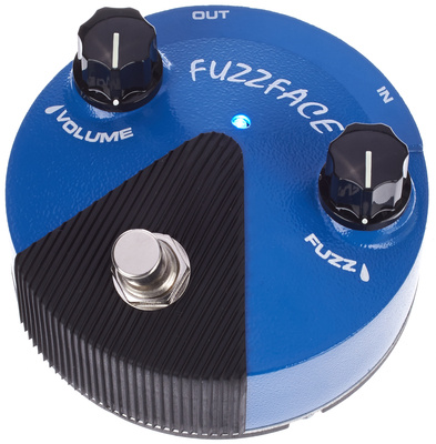 Dunlop - Silicon Fuzz Face Mini Blue Dunlop - Silicon Fuzz Face Mini Blue