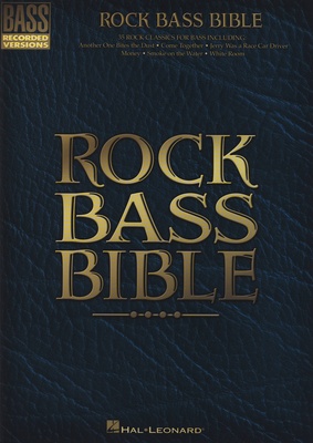 Hal Leonard - Rock Bass Bible