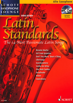 Schott - Latin Standards Alto Sax