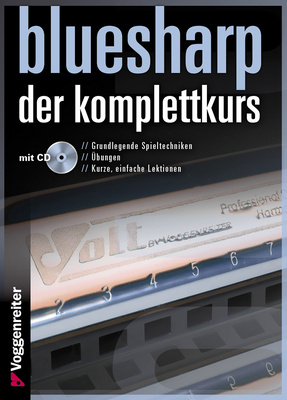 Voggenreiter - Bluesharp Der Komplettkurs