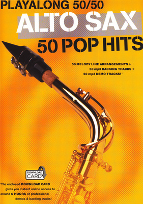 Wise Publications - Playalong 50/50 - Alto Sax