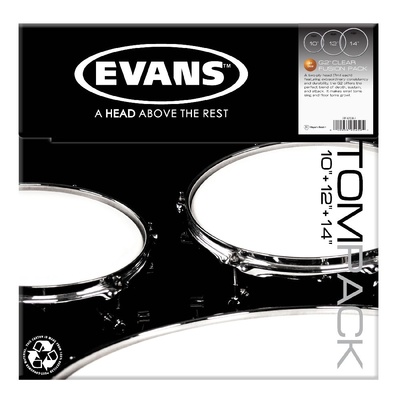 Evans - G2 Studio Set clear