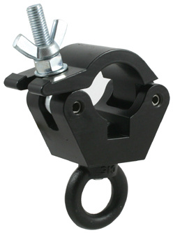 Doughty - T57206 Clamp with Ring Black Doughty - T57206 Clamp with Ring Black