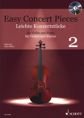 Schott - Easy Concert Pieces Violin 2