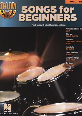 Hal Leonard - Drum Play-Along Songs f Begin.