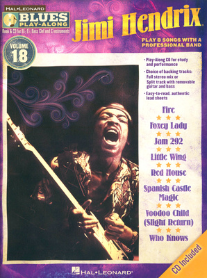 Hal Leonard - Blues Play-Along Jimi Hendrix