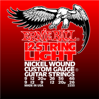 Ernie Ball - 12-string Light Nickel Wound