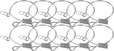 Stairville - Safety Set 120cm/4mm 10pcs.