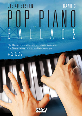 Hage Musikverlag - Pop Piano Ballads 3