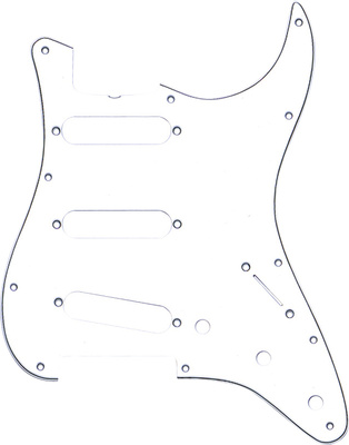 Fender - Pickguard f.62Strat White