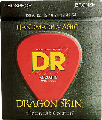 DR Strings - Dragon Skin DSA-12