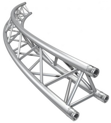 Global Truss - F33R45-45 Circ. Element Ã9,0m