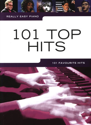 Wise Publications - Really Easy Piano 101 Top Hits