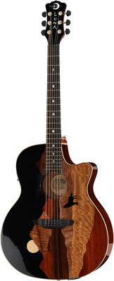Luna Guitars - Vista Wolf Cutaway A/E