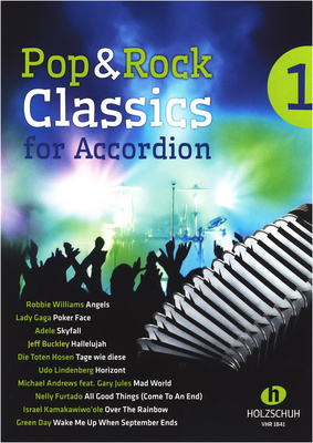 Holzschuh Verlag - Pop Rock Classics Accordion 1