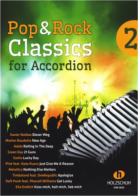 Holzschuh Verlag - Pop Rock Classics Accordion 2