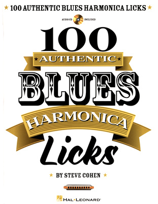 Hal Leonard - 100 Authentic Blues Harmonica