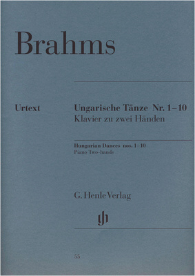 Henle Verlag - Brahms Ungarische TÃ¤nze 1-10