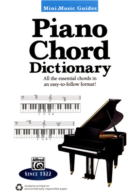 Alfred Music Publishing - Piano Chord Dictionary