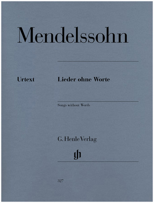 Henle Verlag - Mendelssohn Lieder ohne Worte