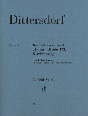 Henle Verlag - Dittersdorf Kontrabasskonzert