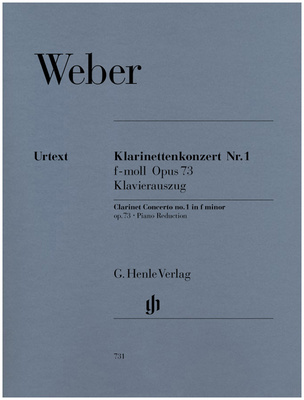 Henle Verlag - Weber Clarinet Concerto No.1