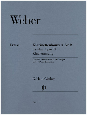 Henle Verlag - Weber Clarinet Concerto No.2