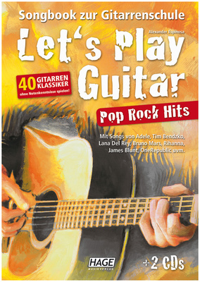 Hage Musikverlag - Let's Play Guitar Pop Rock Hit