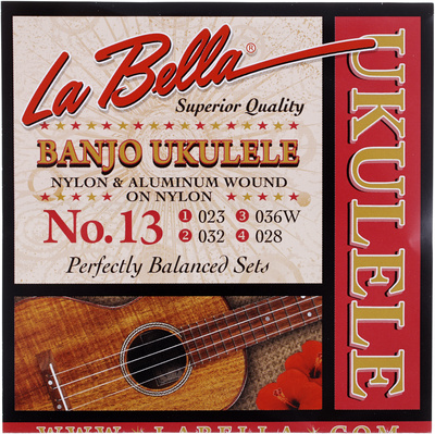 La Bella - 13 Banjo Ukulele Strings
