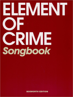 Bosworth - Element Of Crime Songbook Guit