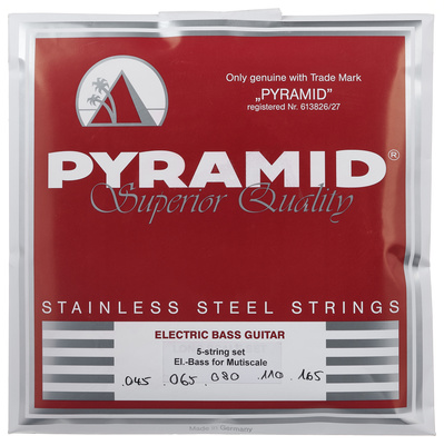 Pyramid - Multiscale 5 string Bass Set